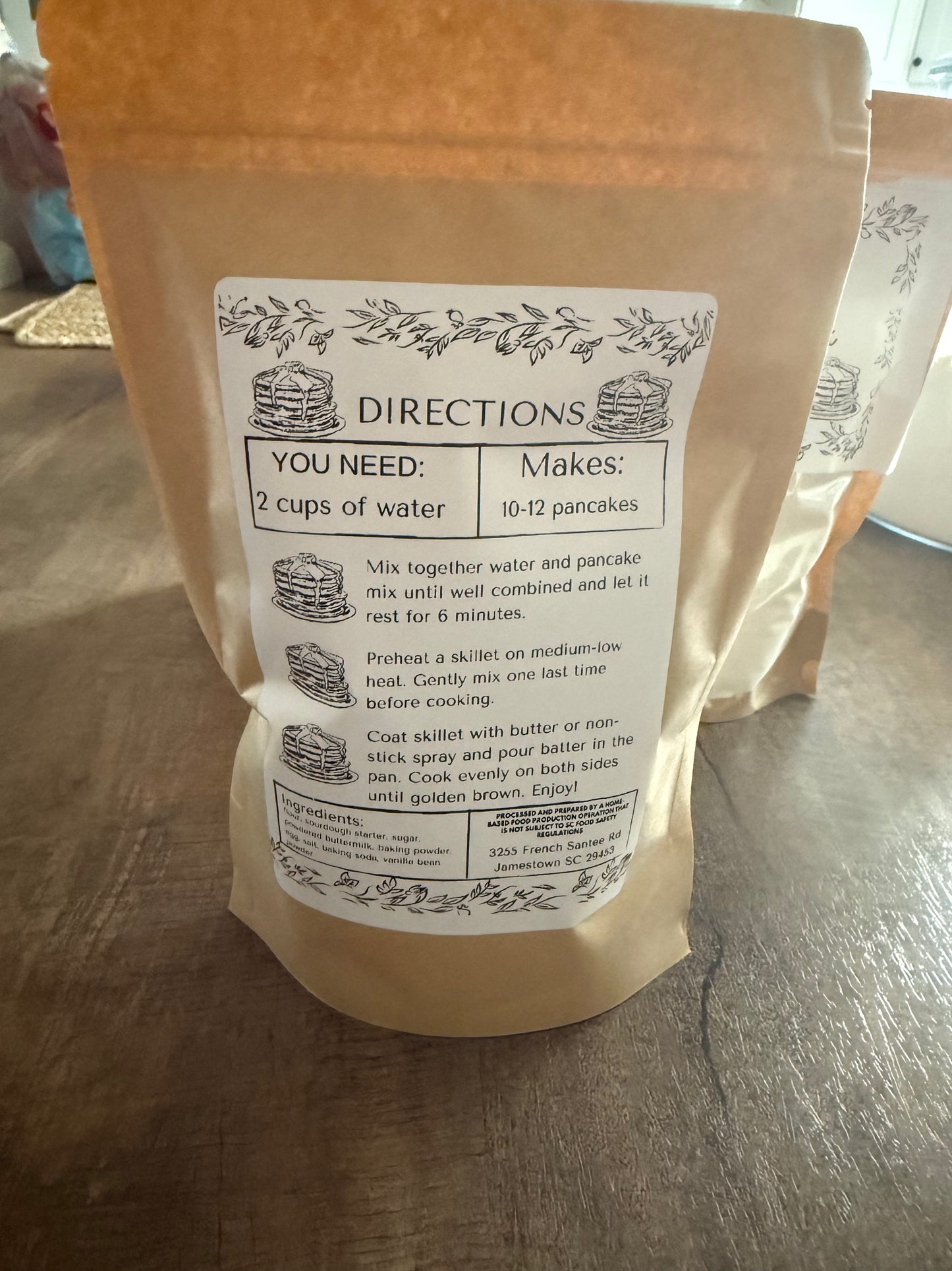 Sourdough Buttermilk Pancake Mix