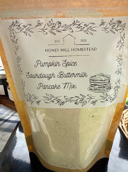 Pumpkin Spiced Sourdough Buttermilk Pancake Mix