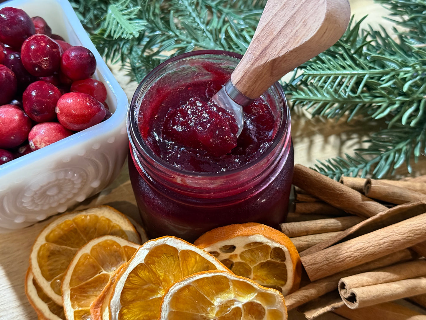 Cranberry Maple Butter