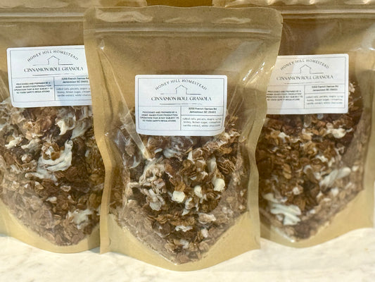 Cinnamon Roll Granola