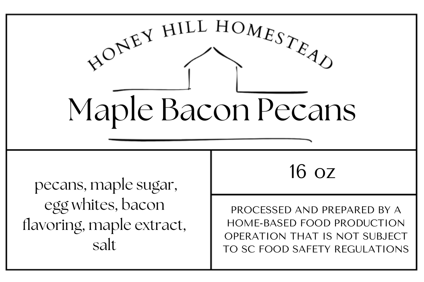 Maple Bacon Pecans