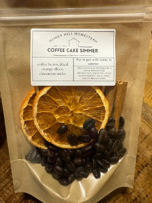 Coffee cake simmer potpourri