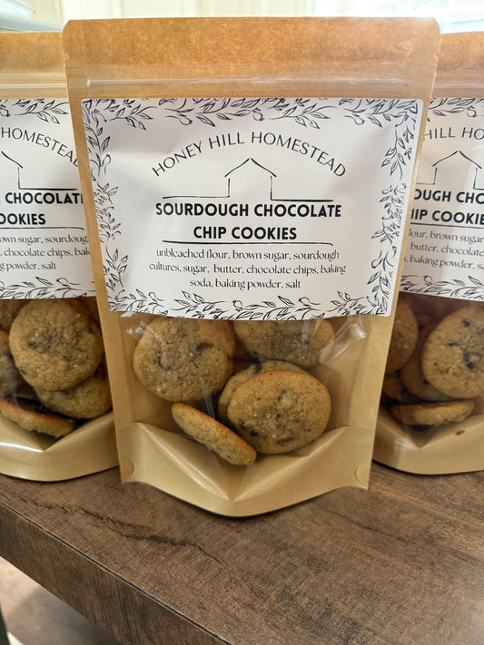 Sourdough Chocolate Chip cookies